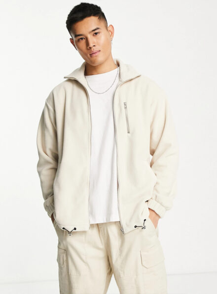 Classic Zip Front Polar Fleece Jacket